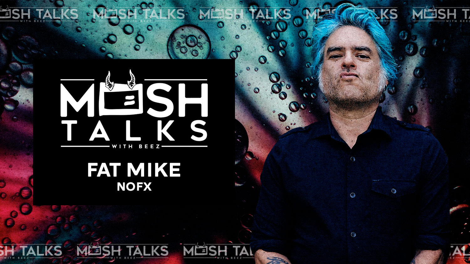 Fat Mike of NOFX talks punk rock musicals, shitty songwriters, humanizing sex workers, and the band's latest, 'Single Album' on Mosh Talks