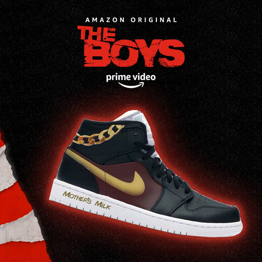 Sneaker designer Kickstradomis unveils 'The Boys' limited edition shoe collection
