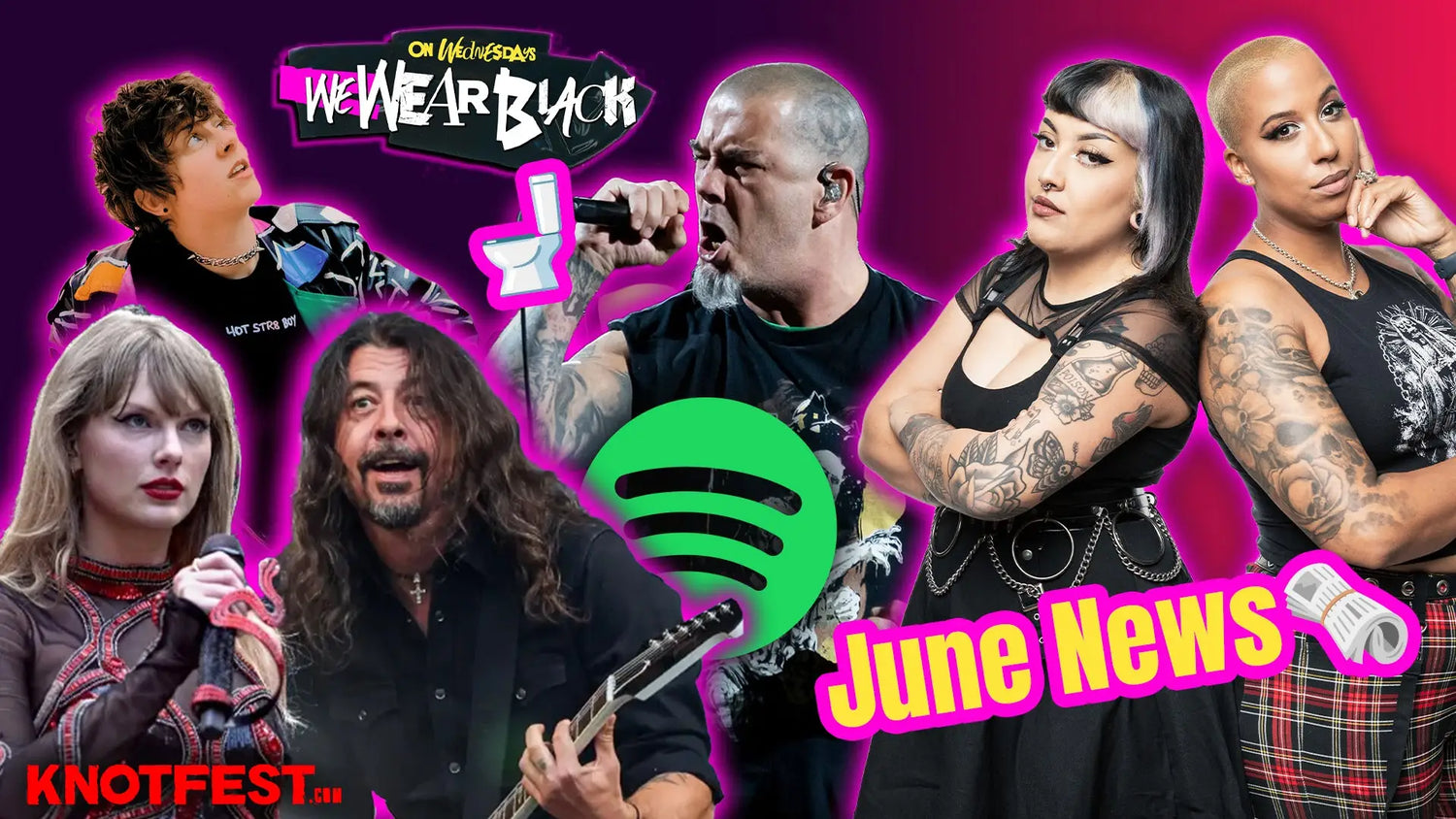 Music News Round-up June ’24 ft: Dave Grohl Pantera and Limp Bizkit - ON WEDNESDAYS WE WEAR BLACK