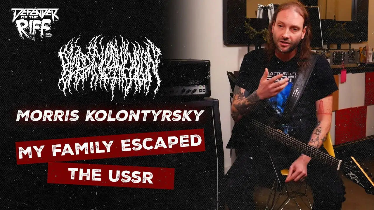 ’My Family Escaped the USSR’ - Morris Kolontyrsky (BLOOD INCANTATION) on Defender Of The Riff