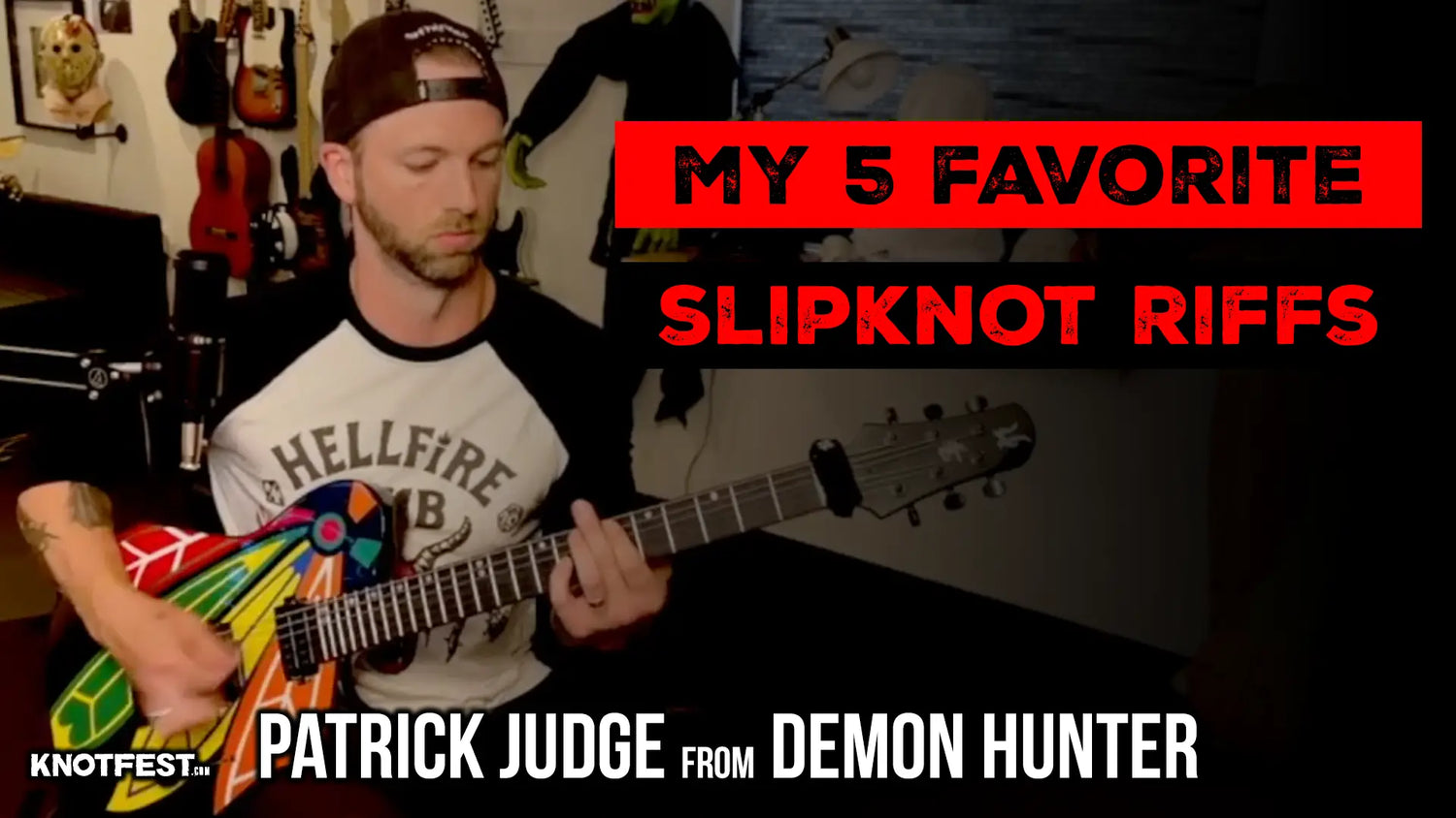 MY FAVORITE SLIPKNOT RIFFS with PATRICK JUDGE of DEMON HUNTER
