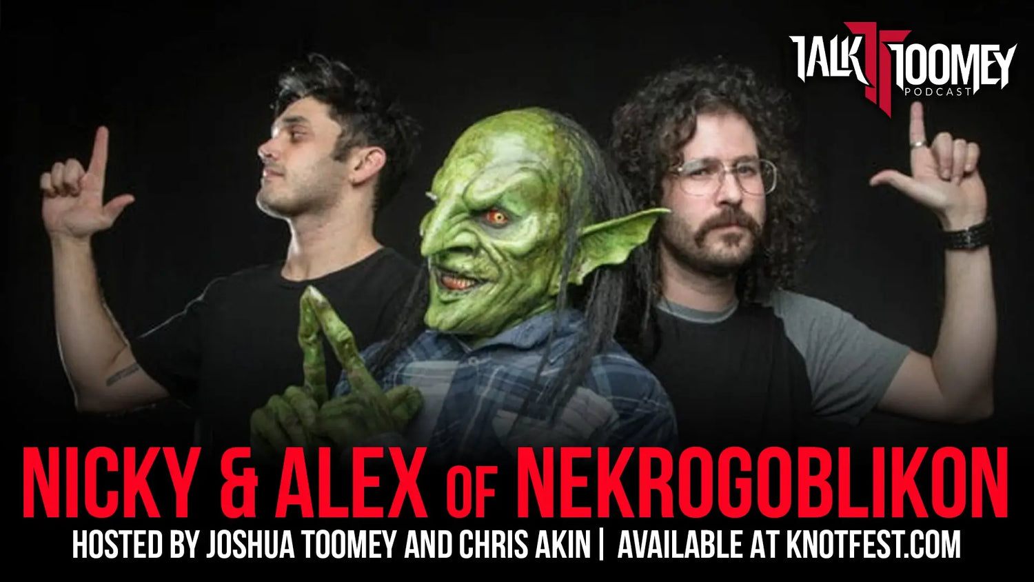 Nekrogoblikon talk The Fundamental Slimes and Humours and more on the latest Talk Toomey Podcast