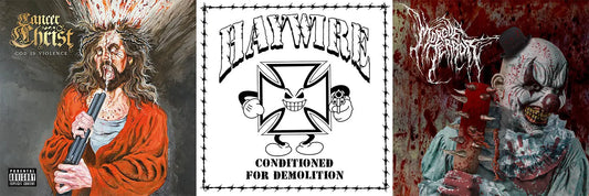 New Flesh 1/5: Releases from Cancer Christ Haywire and Morgue Terror