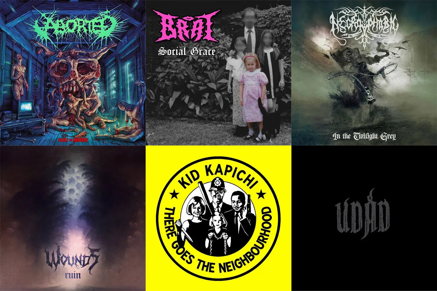 New Flesh 3/15: Aborted Necrophobic Brat & More!