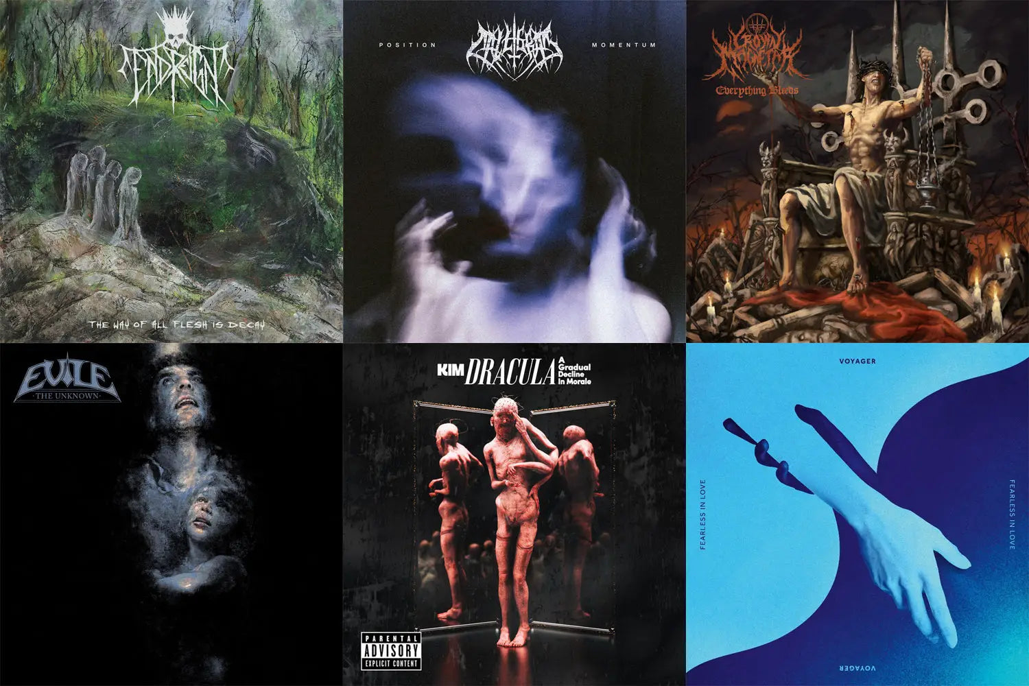 NEW FLESH 7/14: RELEASES FROM CROWN MAGNETAR EVILE KIM DRACULA & MORE!