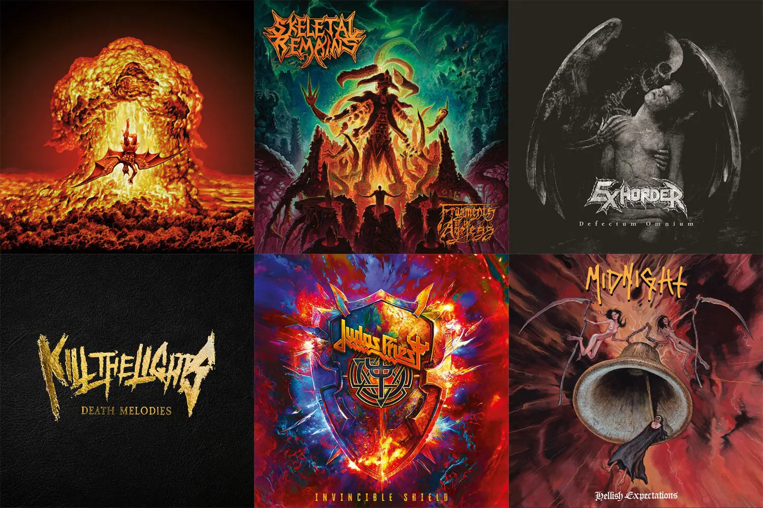New Flesh: Releases from Midnight GOST Judas Priest & More!