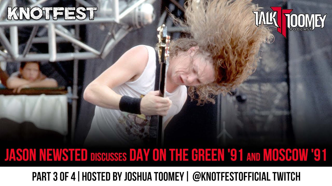 Jason Newsted discusses Day On The Green '91 and Moscow '91
