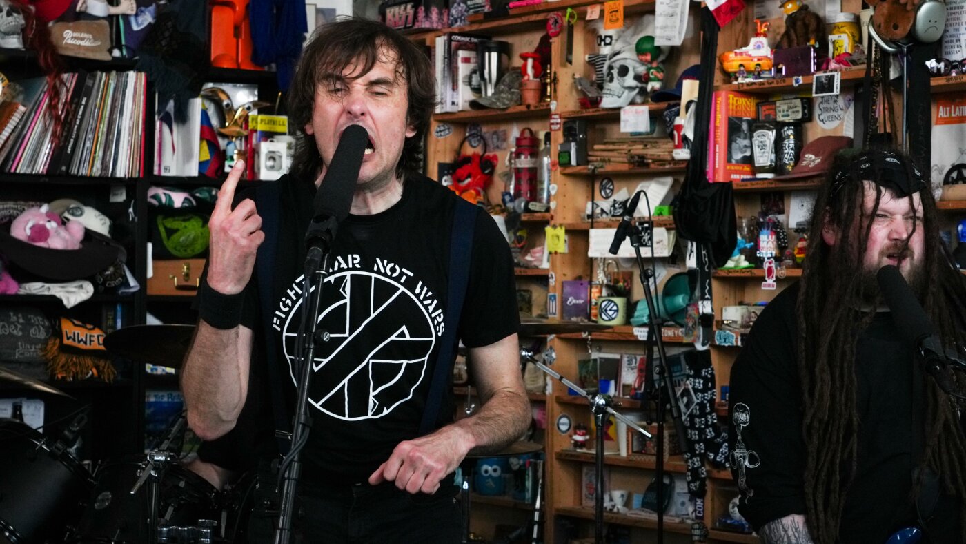 Napalm Death Makes History As the First Grindcore Band of NPR's Tiny Desk