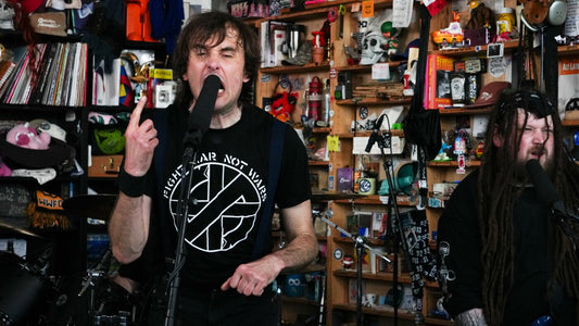 Napalm Death Makes History As the First Grindcore Band of NPR's Tiny Desk