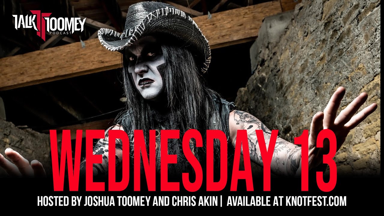 Wednesday 13 on his new album Horrifier, the next generation of metalheads, and his love of KISS, on the latest Talk Toomey Podcast