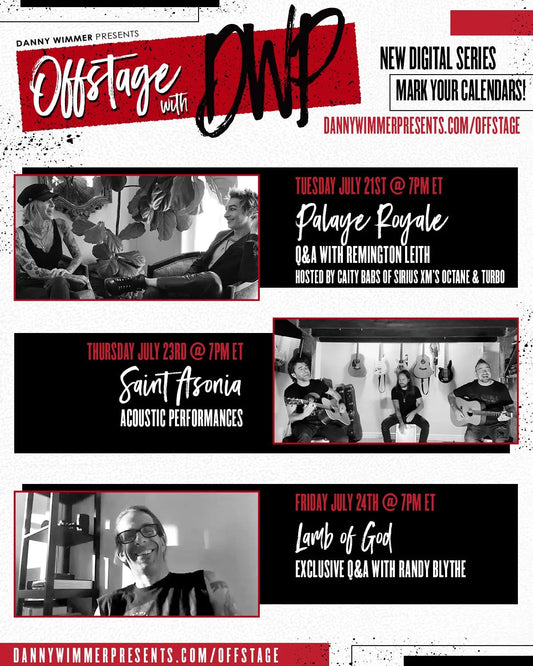 Palaye Royale Saint Asonia and Randy Blythe of Lamb of God anchor this week’s Offstage with DWP series