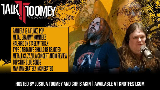 Pantera Funko Pops Metal Grammy Nominees Metallica Zazula Concert Review