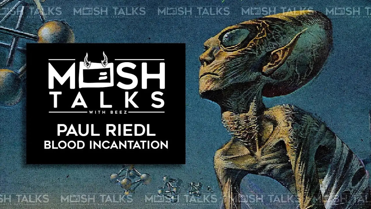 Paul Riedl of Blood Incantation talks prehistoric civilizations Krautrock and memes via Mosh Talks