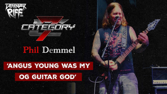 Phil Demmel Riffs His GUITAR GOD Angus Young! | Defender of the Riff