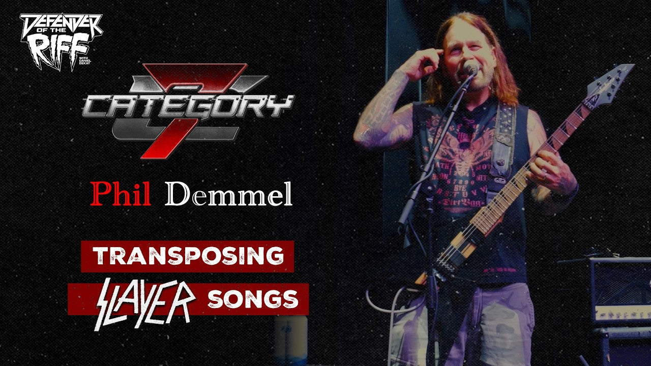 Phil Demmel Riffs SLAYER and Learns 19 Songs in 48 HOURS! | Defender of the Riff