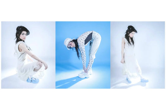 Poppy joins Koi Footwear to launch two new shoe designs