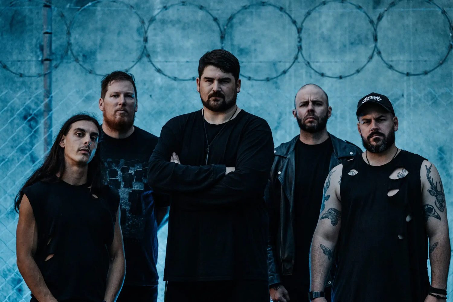 Progressive death metal unit Blindfolded and Led to the Woods confront lingering trauma on the track ’Hallucinative