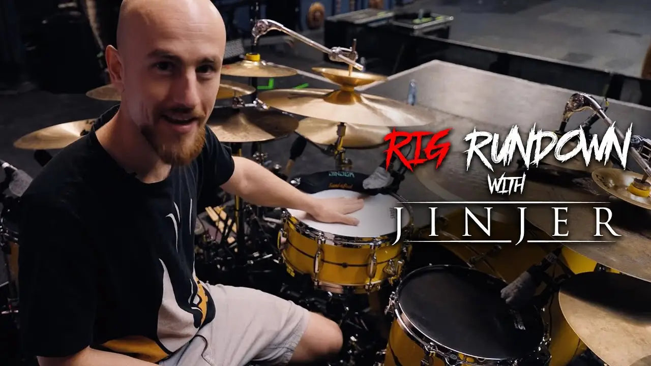 RIG RUNDOWN: JINJER [Vladislav Ulasevich - Drums] – Knotfest