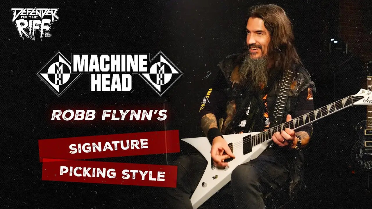 ROBB FLYNN’s Signature Picking Style - Defender of the Riff