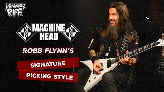 ROBB FLYNN’s Signature Picking Style - Defender of the Riff