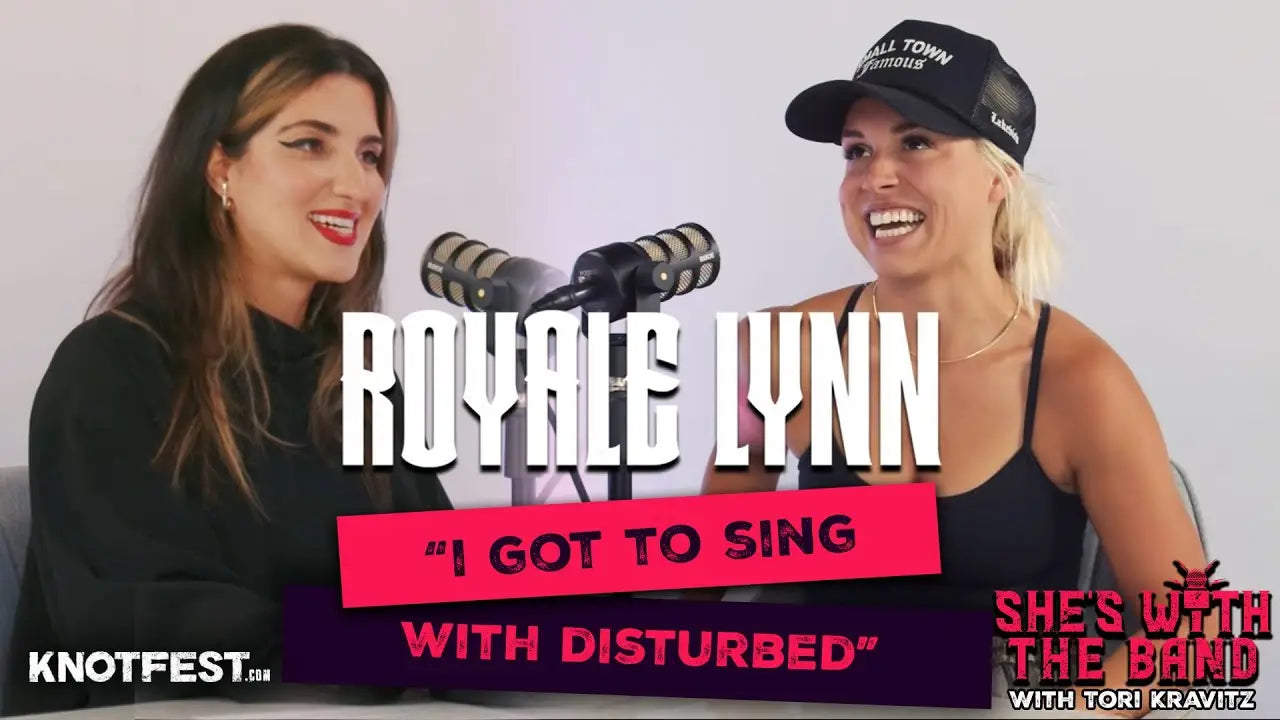 ROYALE LYNN Singing With DISTURBED