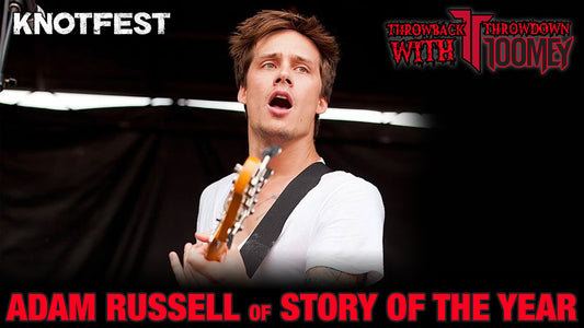 Adam Russell reflects on Warped Tour with Katy Perry and embracing the Story Of The Year hits