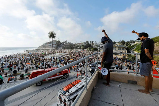 Sal Masekela Paddles Out for Unity