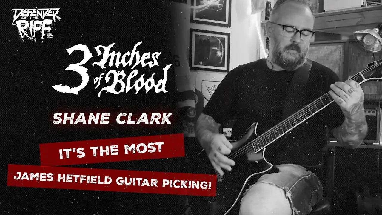 Shane Clark (3 INCHES OF BLOOD) Taking Inspiration From JAMES HETFIELD & KERRY KING