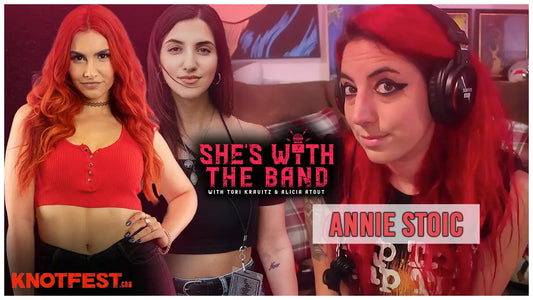 SHE’S WITH THE BAND - Episode 10: Annie Stoic (JOAN JETT touring crew JACKKNIFE STILETTO)