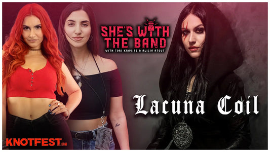 SHE’S WITH THE BAND - Episode 26: Cristina Scabbia (LACUNA COIL)