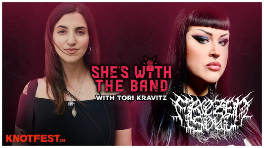 SHE’S WITH THE BAND - Episode 35: Samantha Mobley (FROZEN SOUL)