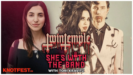 SHE’S WITH THE BAND Episode 44: Alexandra & Zachary James (TWIN TEMPLE)