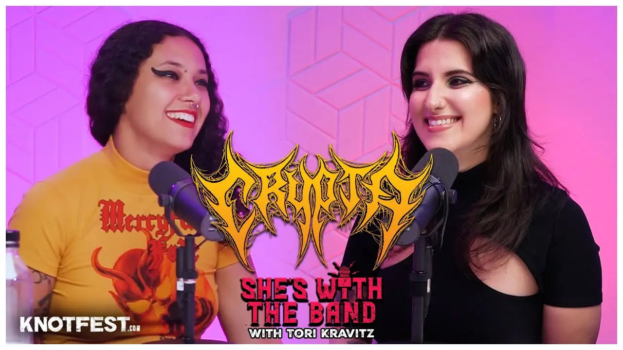 SHE’S WITH THE BAND Episode 45: Fernanda Lira (CRYPTA)