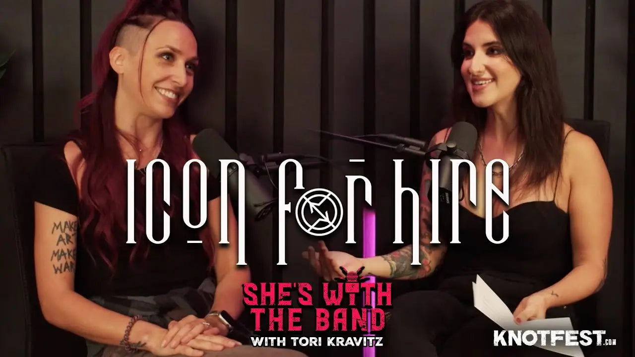 SHE’S WITH THE BAND Episode 61: Ariel Bloomer (ICON FOR HIRE)