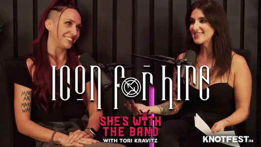 SHE’S WITH THE BAND Episode 61: Ariel Bloomer (ICON FOR HIRE)