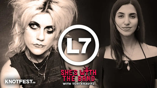 SHE’S WITH THE BAND Episode 62: Donita Sparks (L7)