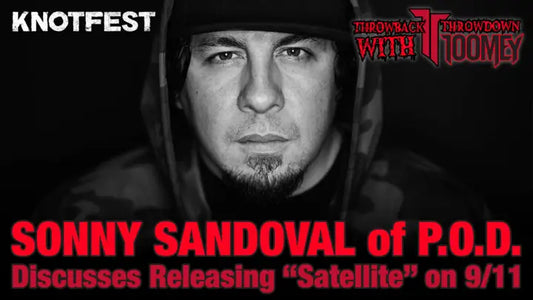 Sonny Sandoval (P.O.D.) on ’Satellite’ Turning 20 plus the Crossover of Faith in Music