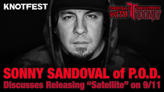 Sonny Sandoval (P.O.D.) on 'Satellite' Turning 20 plus the Crossover of Faith in Music