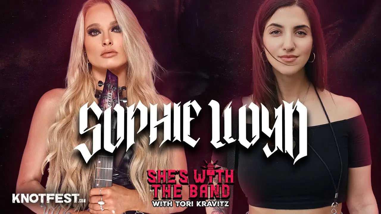 Sophie Lloyd: The Double Life of a Metal Solo Artist and Pop Star Guitarist | She’s With The Band