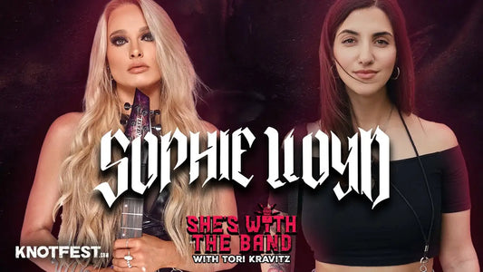 Sophie Lloyd: The Double Life of a Metal Solo Artist and Pop Star Guitarist | She’s With The Band