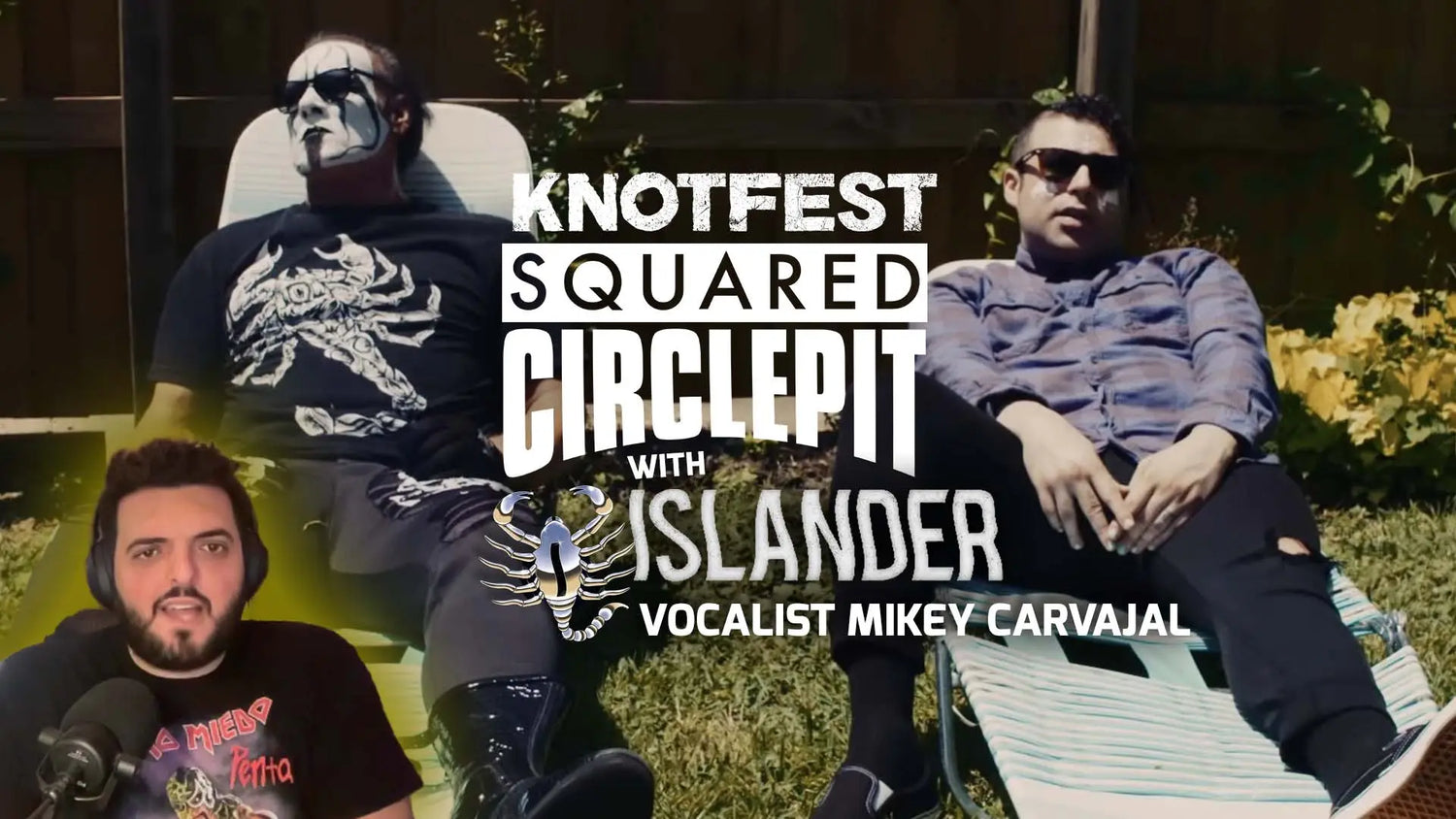 Squared Circle Pit #81 - Islander’s Mikey Carvajal talks Sting friendship New Music