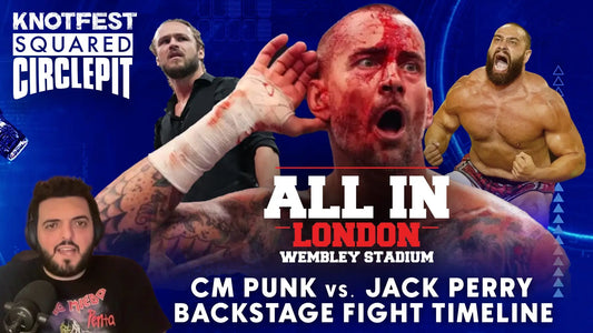 SQUARED CIRCLE PIT – STING ENTERS TO METALLICA CM PUNK JACK PERRY BACKSTAGE FIGHT TIMELINE