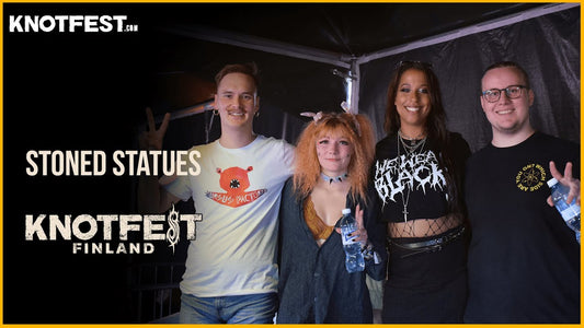 STONED STATUES on what it means to play at KNOTFEST FINLAND