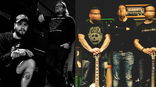 Stream Black Bow Records riff-heavy split featuring Ungraven and Slomatics