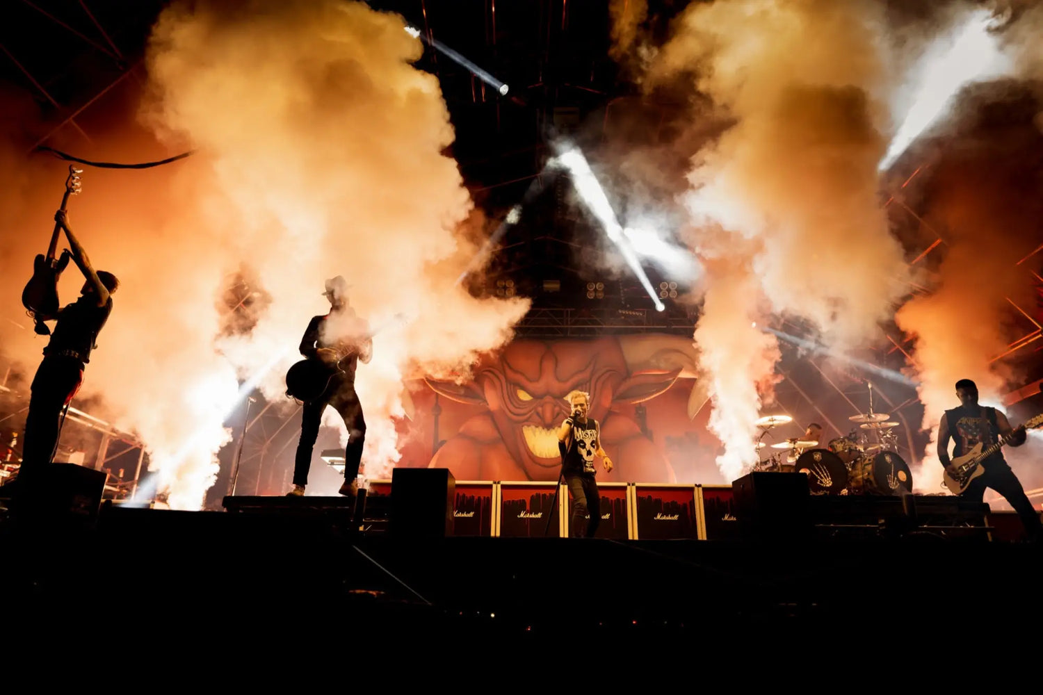 Sum 41 reflect on their two decade tenure as punk’s party starters at Slam Dunk