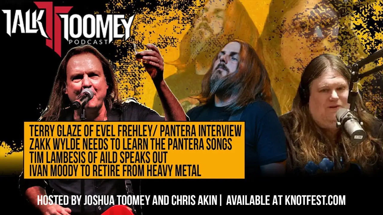 TALK TOOMEY | Terry Glaze Interview Zakk Wylde Needs To Learn Ivan Moody To Retire