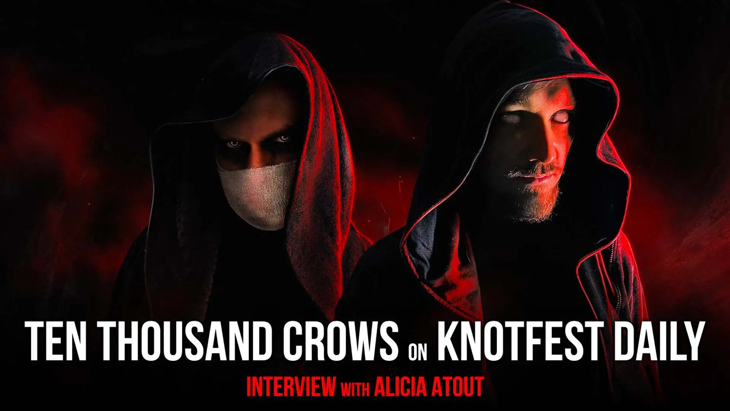 Ten Thousand Crows Interview: Bizarre Tarot Readings Incredible Artwork Working with a Guest Vocalist
