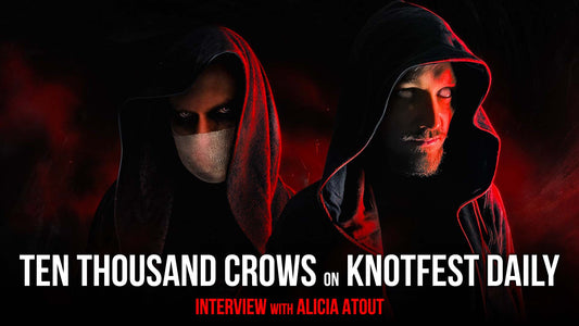 Ten Thousand Crows Interview: Bizarre Tarot Readings, Incredible Artwork, Working with a Guest Vocalist