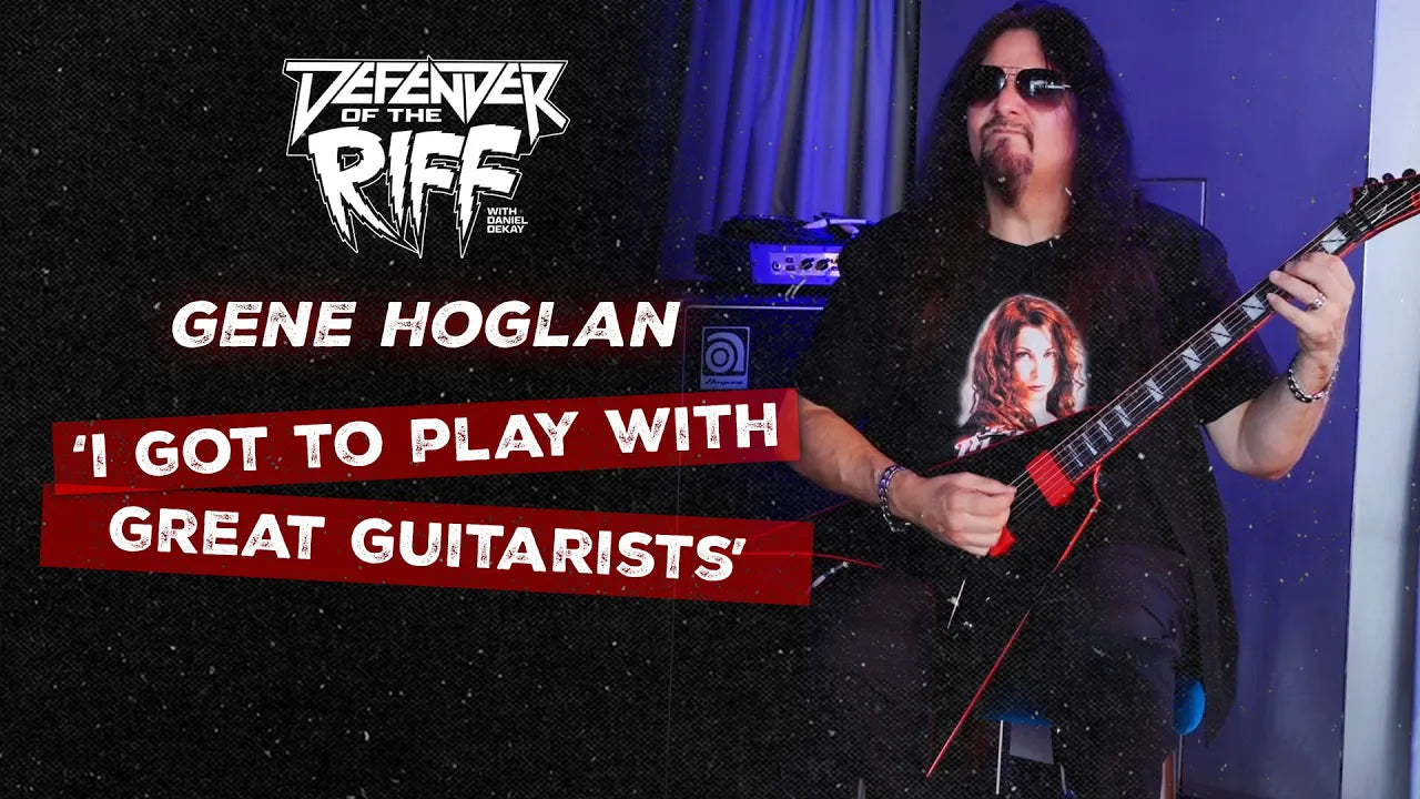 TESTAMENT SLAYER DEATH - The Great Guitar Heroes GENE HOGLAN Played