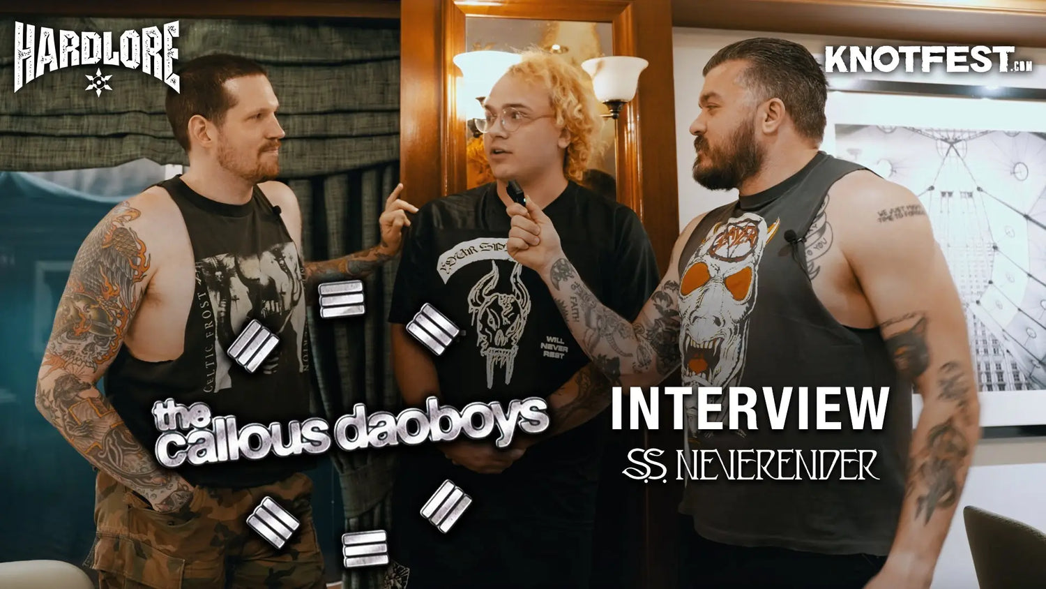 THE CALLOUS DAOBOYS on Coheed and Cambria’s S.S. Neverender Cruise | HardLore